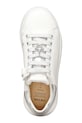 Geox scarpe da ginnastica per bambini in pelle PUFFYPOP J65MRA.00085.36.39 bianco