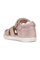Geox sandały dziecięce skórzane SANDAL MACCHIA różowy B654WA.0MAEW.18.26