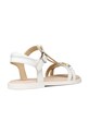 Dziewczynka Geox sandały dziecięce SANDAL KARLY J6535H.000BC.28.35 biały