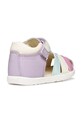 Dziewczynka Geox sandały dziecięce SANDAL MACCHIA B254WB.08502.18.26 fioletowy