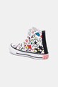 Момиче Converse CHUCK TAYLOR ALL STAR 1V HELLO KITTY високи кецове за деца A17701C бял