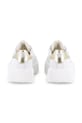 Deklice Otroške usnjene superge Karl Lagerfeld Z31167.30.35 bela