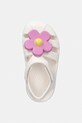 Crocs sandały dziecięce CLASSIC FLOWER T beżowy 212526.CROCS.CLASSIC.FL