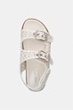 Patrizia Pepe sandały dziecięce beżowy PPJ383