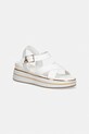Patrizia Pepe sandale s platformom za djecu kožne bijela PPJ394