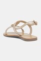 Dziewczynka Patrizia Pepe sandały dziecięce skórzane PPJ402 złoty