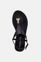 Patrizia Pepe sandále detské kožené čierna PPJ403