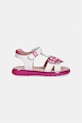 Agatha Ruiz de la Prada detské kožené sandále 262961.24.27 biela SS26
