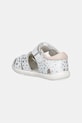 Djevojčice Dječje kožne sandale Garvalin 262326.19.23 srebrna