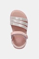 Garvalin sandały dziecięce skórzane różowy 262433