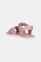 Dziewczynka Garvalin sandały dziecięce skórzane 262434 różowy