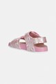 Dziewczynka Garvalin sandały dziecięce 262461 różowy