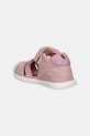 Dziewczynka Biomecanics sandały skórzane dziecięce 262108. różowy