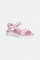 Detské sandále Skechers GO WALK FLEX SANDAL-LOTS OF S ružová 303028L