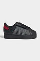 adidas Originals sneakersy dziecięce SUPERSTAR LED LIGHTS Produkt niemowlęcy czarny IH6392