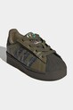 Otroške superge adidas Originals SUPERSTAR LED LIGHTS IH6391 zelena SS26