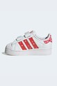adidas Originals sneakersy zamszowe dziecięce DISNEY SUPERSTAR LED LIGHTS biały KK1294