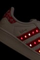 adidas Originals sneakersy zamszowe dziecięce DISNEY SUPERSTAR LED LIGHTS KK1294