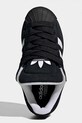 adidas Originals sneakersy skórzane dziecięce SUPERSTAR ST KJ1192 czarny