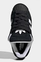 adidas Originals sneakersy skórzane dziecięce SUPERSTAR ST KJ1192 czarny