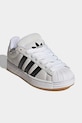 adidas Originals sneakersy skórzane dziecięce SUPERSTAR ST KJ1191 beżowy SS26