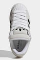 adidas Originals sneakersy skórzane dziecięce SUPERSTAR ST KJ1191 beżowy