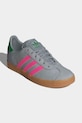 adidas Originals sneakersy skórzane dziecięce GAZELLE IH6467 szary SS26