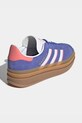 Chłopiec adidas Originals sneakersy skórzane dziecięce GAZELLE BOLD IH6454 fioletowy