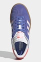 adidas Originals sneakersy skórzane dziecięce GAZELLE BOLD IH6454 fioletowy