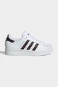 Detské tenisky adidas Originals SUPERSTAR II usňová koža biela KI4163