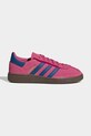 Παιδικά δερμάτινα sneakers adidas Originals HANDBALL SPEZIAL δέρμα σαμουά ροζ KI4024