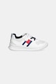 Tommy Hilfiger sneakersy dziecięce T1X9.34369.20.29 biały SS26