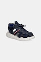 Tommy Hilfiger sandały dziecięce imitacja skóry licowej granatowy T1B2.34385