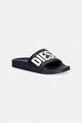 Diesel klapki dziecięce SA-BWBISQOF SANDALS czarny BC1084.KF019.36.40