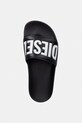 Diesel klapki dziecięce SA-BWBISQOF SANDALS czarny BC1084.KF019.36.40
