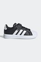 Παιδικά sneakers adidas STREETTALK απομίμηση λείου δέρματος μαύρο JQ8593