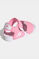 Chłopiec adidas sandały dziecięce ADILETTE SANDAL 2 JS2518 różowy