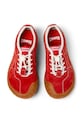 Camper sneakersy zamszowe dziecięce Peu Path Kids czerwony K800694.35.38