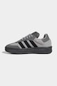Otroške superge adidas Originals SAMBA XLG siva KI6159