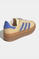 Deklice Otroške superge iz semiša adidas Originals GAZELLE BOLD IH6457 bež