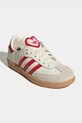 adidas Originals sneakersy skórzane dziecięce SAMBA OG KI6681 beżowy SS26