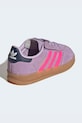 Chłopiec adidas Originals sneakersy zamszowe dziecięce GAZELLE INDOOR IH4012 fioletowy