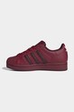 adidas Originals sneakersy zamszowe dziecięce SUPERSTAR II bordowy JR9867