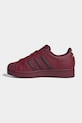 adidas Originals sneakersy zamszowe dziecięce SUPERSTAR II bordowy JR9867