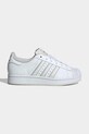 adidas Originals sneakersy skórzane dziecięce SUPERSTAR II niska biały JR9869