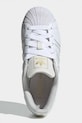 adidas Originals sneakersy skórzane dziecięce SUPERSTAR II JR9869 biały