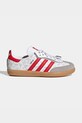 adidas Originals sneakersy skórzane dziecięce SAMBA OG niska biały IH1753