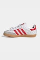 adidas Originals sneakersy skórzane dziecięce SAMBA OG biały IH1753