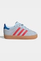 adidas Originals sneakersy zamszowe dziecięce GAZELLE skóra zamszowa niebieski KI4037