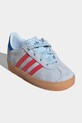 adidas Originals sneakersy zamszowe dziecięce GAZELLE KI4037 niebieski SS26